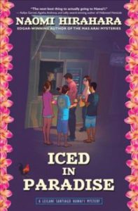Book cover of Iced in Paradise by Naomi Hirahara