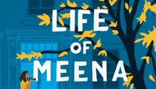 Book cover of The Candid Life of Meena Dave by Namrata Patel.